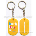 creative design fill color embossed words 1tb silicone usb keychain